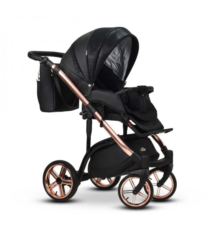 MODO Exclusive Monte Negro Leatherette Travel System 2in1 / 3in1 / 4in1