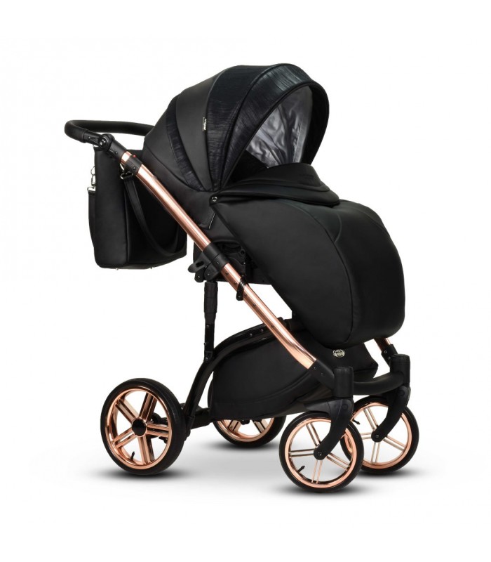 MODO Exclusive Monte Negro Leatherette Travel System 2in1 / 3in1 / 4in1