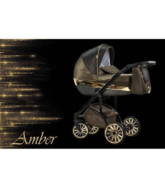 MODO Exclusive Amber Leatherette Travel System 2en1 / 3en1 / 4en1