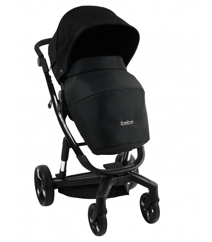 Ibebe ISTOP GLOSS FRAME IS15 BLACK Systéme de Voyage 2en1 / 3en1 / 4en1