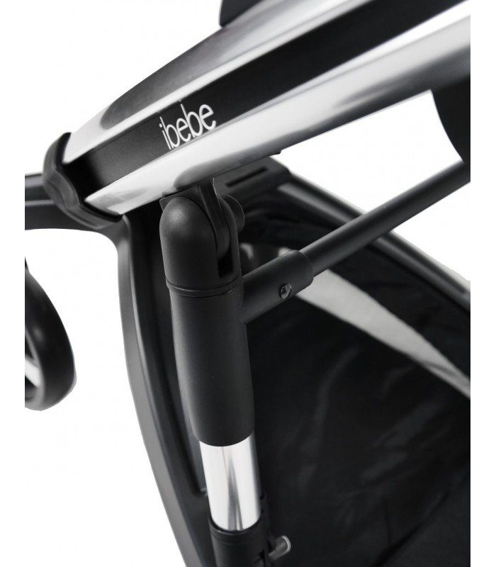 Ibebe ISTOP CHROME FRAME IS7 BLACK Reisesysteme 2in1 / 3in1 / 4in1