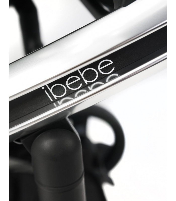 Ibebe ISTOP CHROME FRAME IS7 BLACK Reisesysteme 2in1 / 3in1 / 4in1