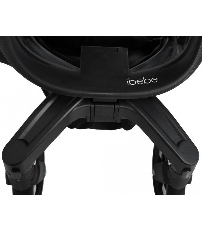 Ibebe ISTOP CHROME FRAME IS7 BLACK Reisesysteme 2in1 / 3in1 / 4in1