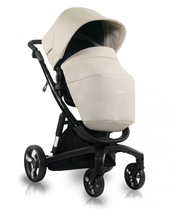 Ibebe ISTOP ECO GLOSS FRAME IS19 BEIGE Travel System 2in1 / 3in1 / 4in1