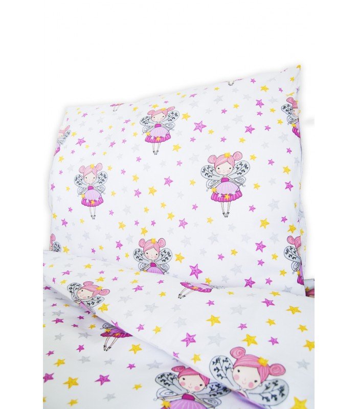 Bedding for children, girls 160x110 cm 4 themes: Butterflies, fairies, princesses, sheep