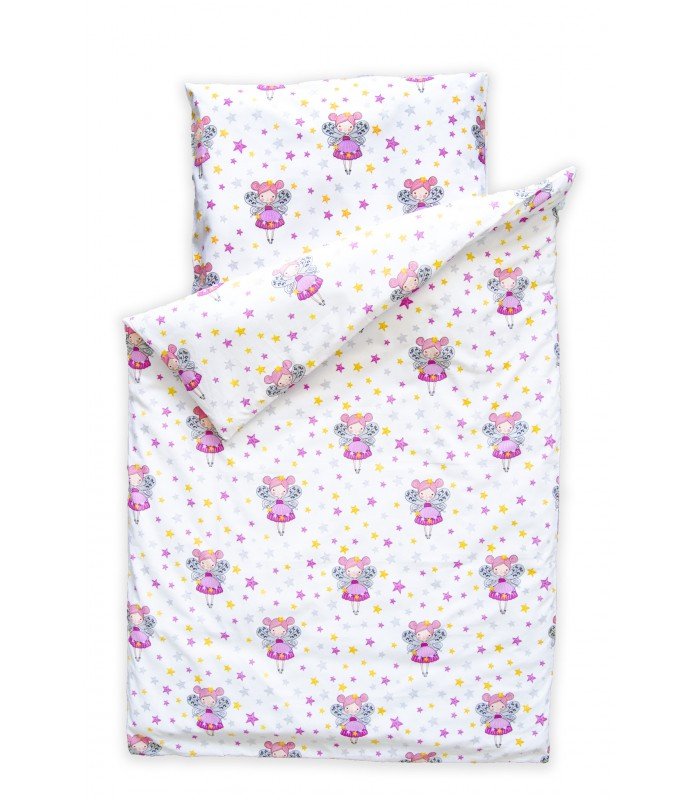 Bedding for children, girls 160x110 cm 4 themes: Butterflies, fairies, princesses, sheep