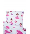 Bedding for children, girls 140x100 cm 4 themes: Butterflies, fairies, princesses, sheep