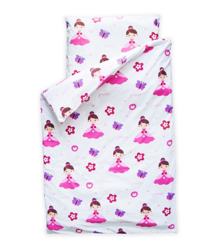 Bedding for children, girls 140x100 cm 4 themes: Butterflies, fairies, princesses, sheep