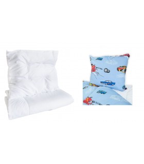 couette et oreiller + literie pour enfants, différents modèles 140 cm x 100 cm