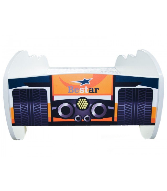 F1 Bed Toddler Be star + mattress + pillow 2 sizes 140x70 and 160x80 cm