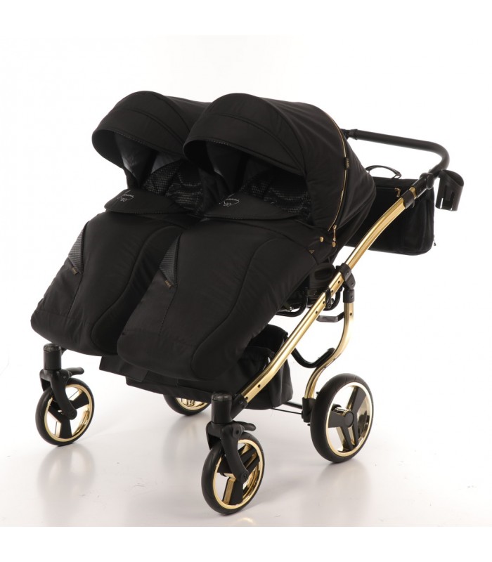 Junama Diamond Duo S Line V3 Black Gold For Twins Travel System 2in1 / 3in1 / 4in1