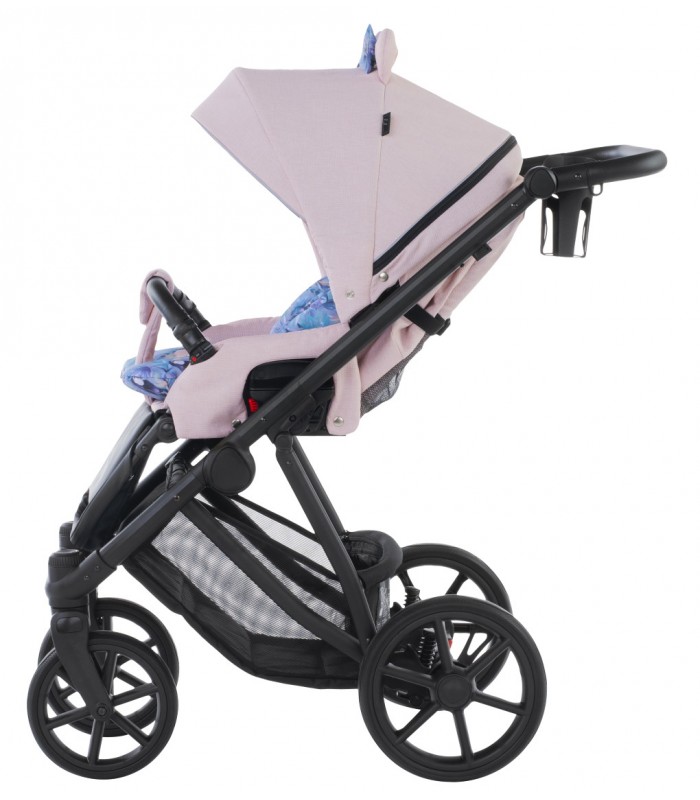 Natoni Baby Premium Joy Pink Poussette - roues de gel