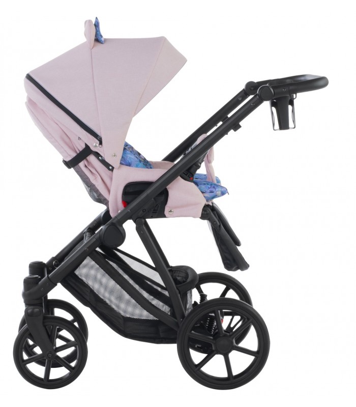 Natoni Baby Premium Joy Pink Stroller - gel wheels