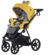Natoni Baby Premium Joy Yellow Stroller - gel wheels