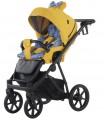 Natoni Baby Premium Joy Yellow Stroller  Kinderwagen - Gelräder