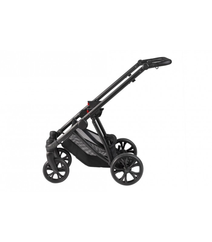 Natoni Baby Joy Graphite Stroller - gel wheels