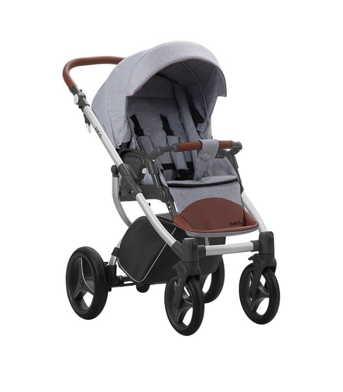 Bebetto Luca 12 Grey Frame Travel System 2in1 / 3in1 / 4in1