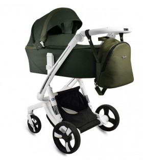 Ibebe ISTOP WHITE FRAME IS109 Green Travel System 2in1 / 3in1 / 4in1