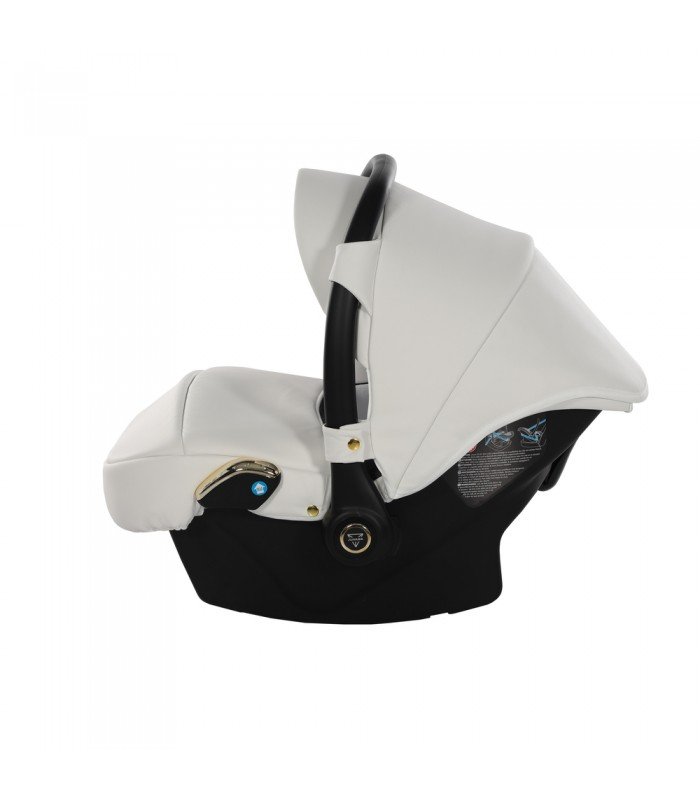 Junama Fluo Individual V3 Satin Gold White Duo Slim For Twins Travel System 2in1 / 3in1 / 4in1