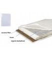 Junior MATTRESS Organic buckwheat and coco + fitted bed sheet 3 sizes 120x60 cm 140x70 cm 160x80 cm