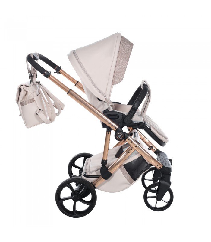 Junama Termo V3 GLITTER ECO 01 Beige + Copper Reisesysteme 2in1 / 3in1 / 4in1