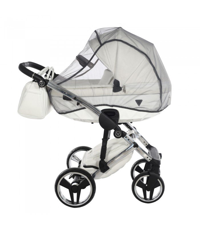 Junama FLUO INDIVIDUAL V3 White Silver 15 Travel System 2in1 / 3in1 / 4in1