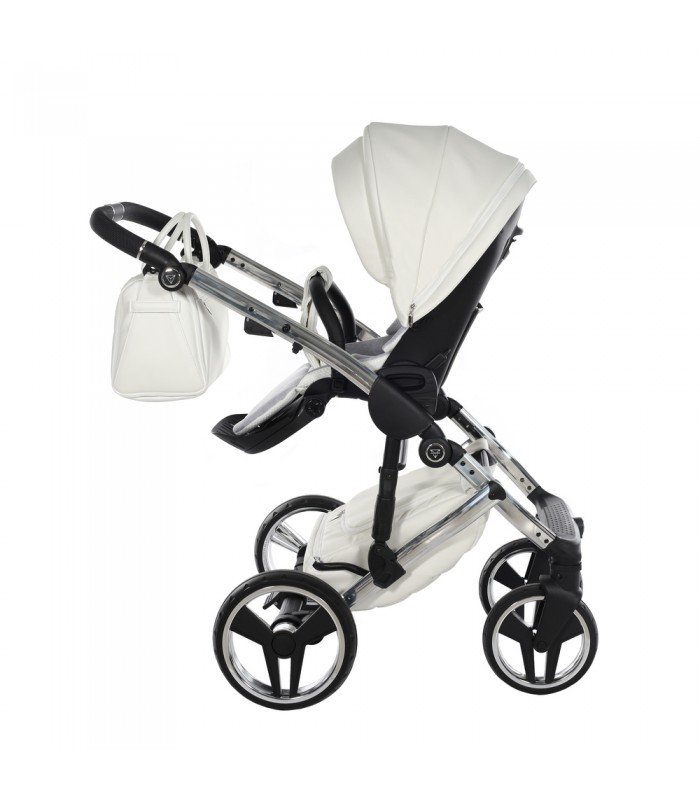 Junama FLUO INDIVIDUAL V3 White Silver 15 Travel System 2in1 / 3in1 / 4in1