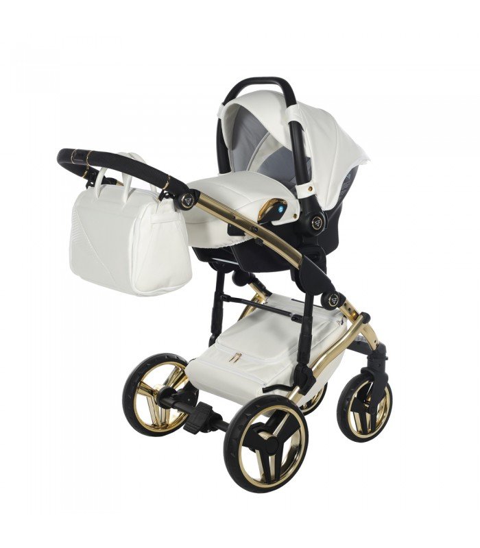 Junama FLUO INDIVIDUAL V3 White Gold 17 Travel System 2in1 / 3in1 / 4in1