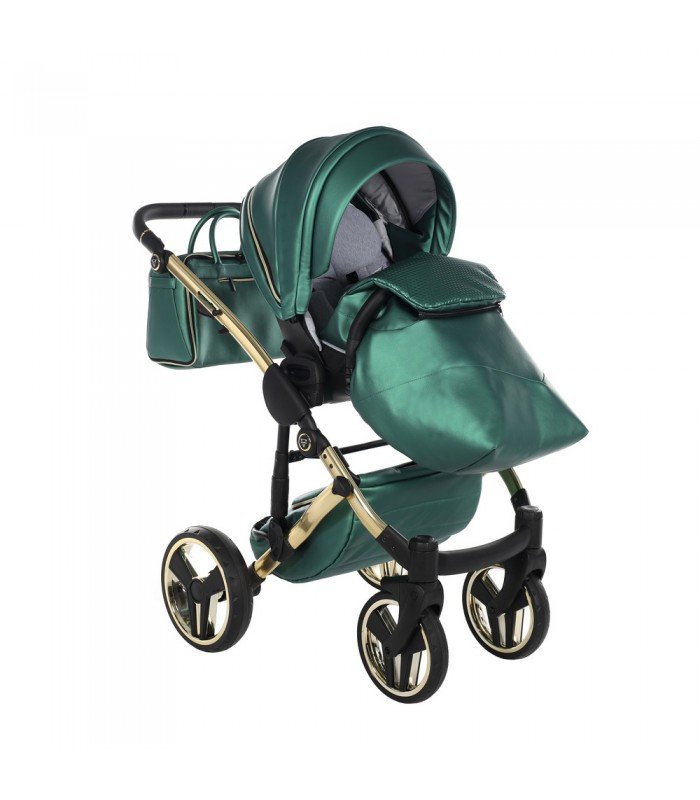 Junama FLUO V3 GREEN 02 Travel System 2in1 / 3in1 / 4in1