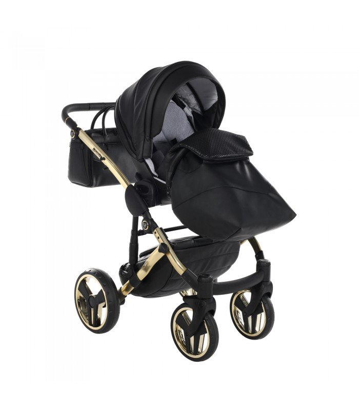 Junama FLUO V3 BLACK 04 Travel System 2in1 / 3in1 / 4in1