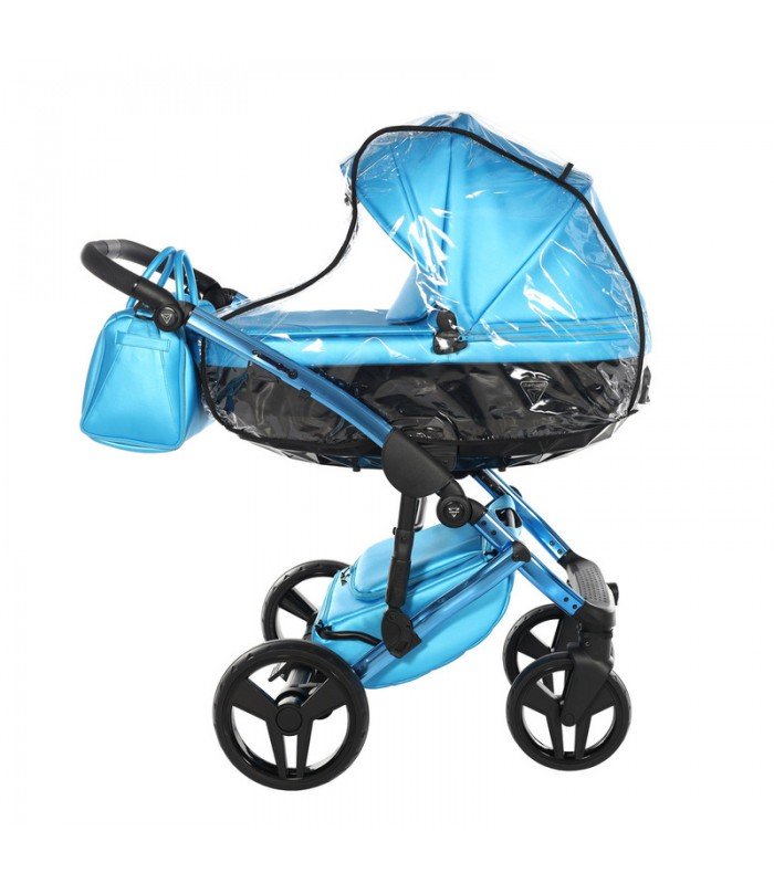 Junama FLUO V3 NEON BLUE 12 Travel System 2in1 / 3in1 / 4in1