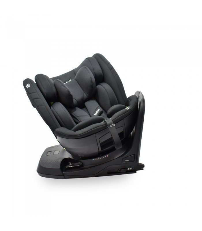 Siège auto Ibebe SAFE SEAT 360° pivotant Black avec base ISOFIX (0-12 years, 0-36 kg)