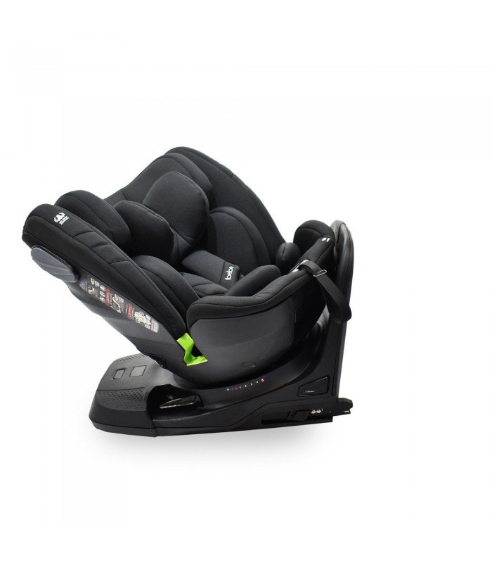 Siège auto Ibebe SAFE SEAT 360° pivotant Black avec base ISOFIX (0-12 years, 0-36 kg)