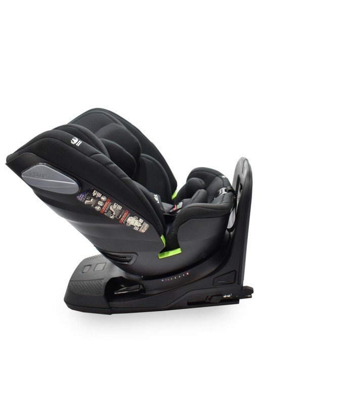 Car Seat Ibebe SAFE SEAT 360 Swivel Black with ISOFIX Base (0-12 years, 0-36 kg)