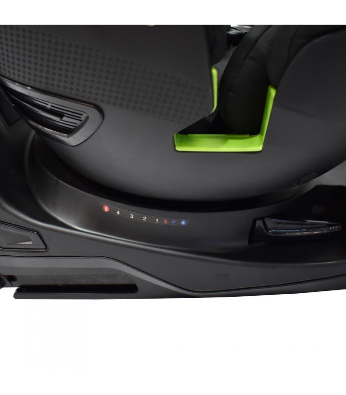 Siège auto Ibebe SAFE SEAT 360° pivotant Black avec base ISOFIX (0-12 years, 0-36 kg)