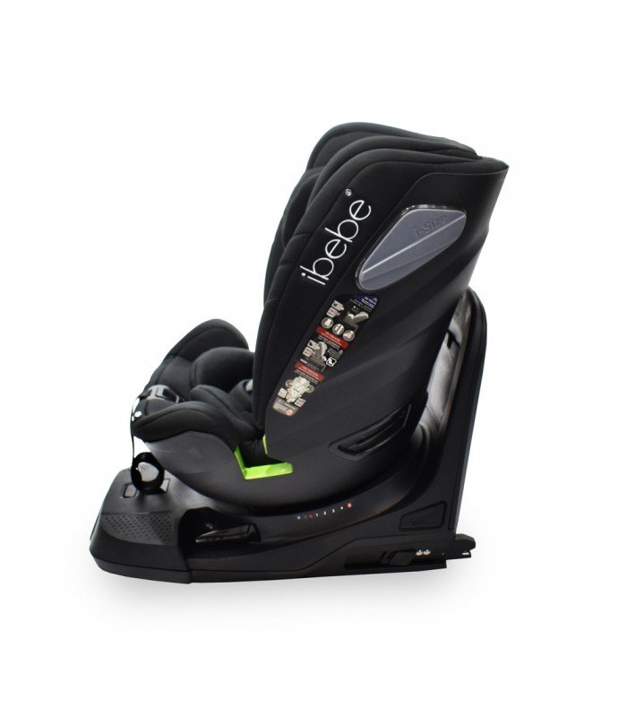 Siège auto Ibebe SAFE SEAT 360° pivotant Black avec base ISOFIX (0-12 years, 0-36 kg)