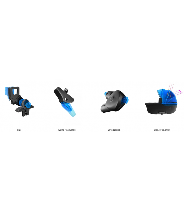 Bebetto New Holland Graphite frame 03 Travel System 2in1 / 3in1 / 4in1