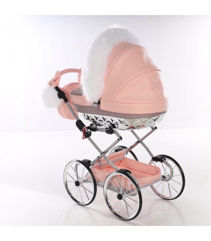 Doll prams Junama Glitters Pink