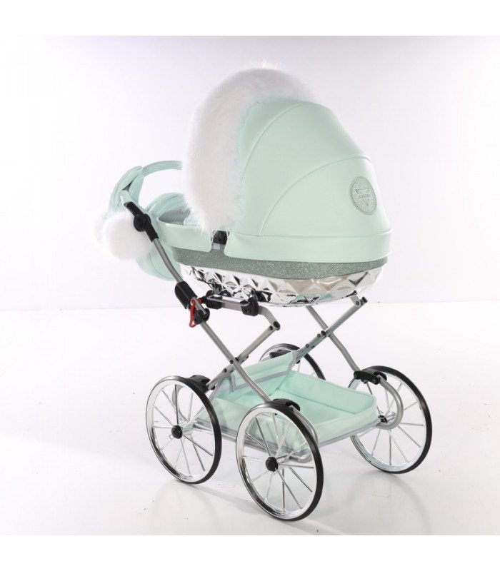 Doll prams Junama Glitters Mint