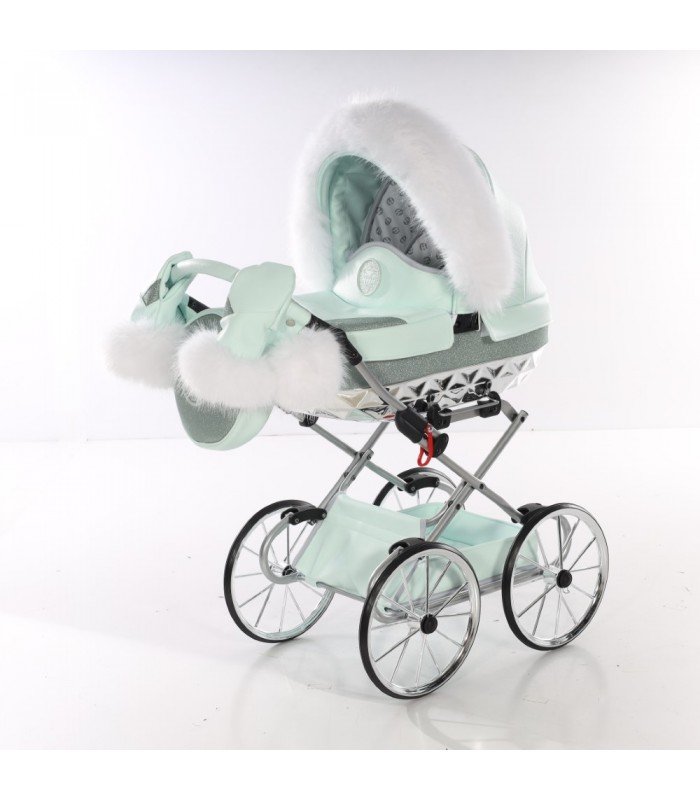 Doll prams Junama Glitters Mint