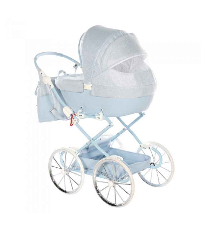 Mini Dolce Dolls Pram by Junama Blue