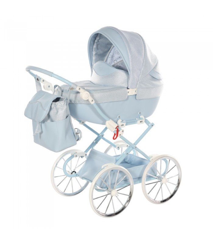 Mini Dolce Dolls Pram by Junama Blue