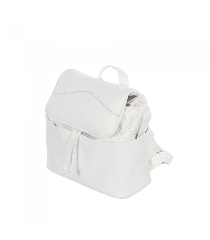 Mini Dolce Dolls Pram by Junama White-Gold