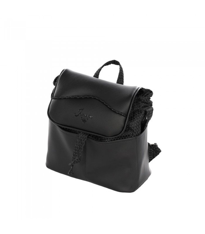 Mini Dolce Dolls Pram by Junama Black-Silver