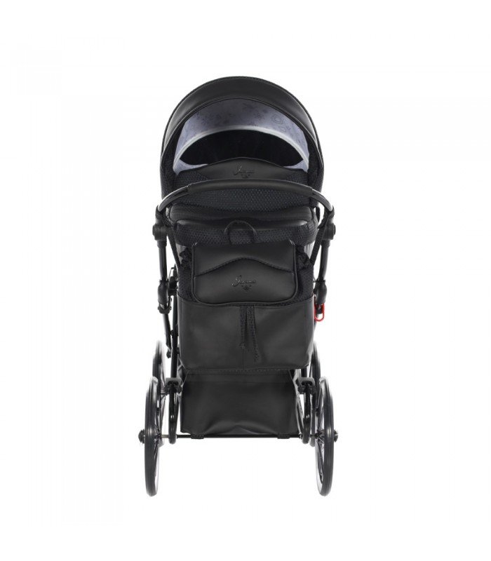 Mini Dolce Dolls Pram by Junama Black-Blue