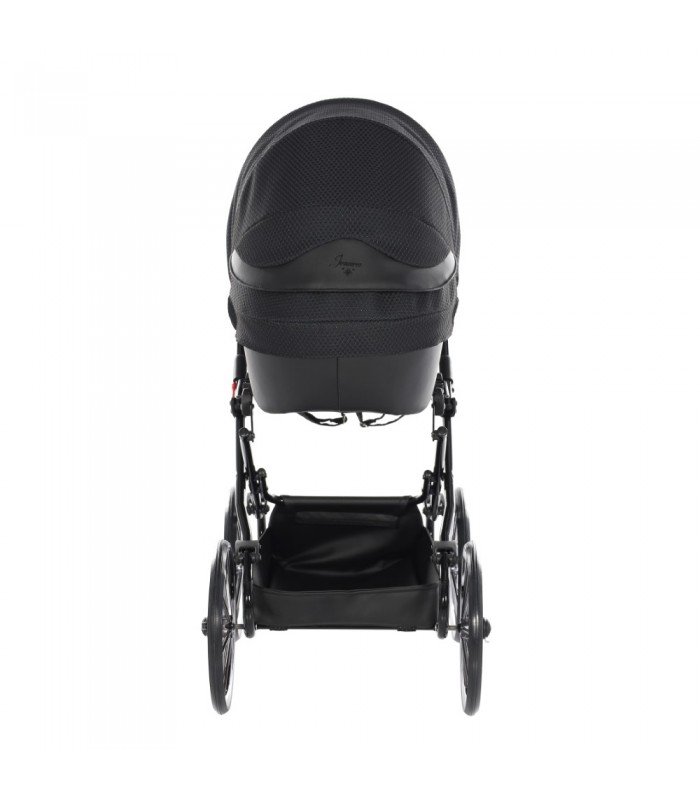 Mini Dolce Dolls Pram by Junama Black-Blue