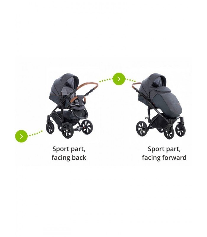 Tutis UNO5+ Menta 143 Travel System 2in1 / 3in1 / 4in1