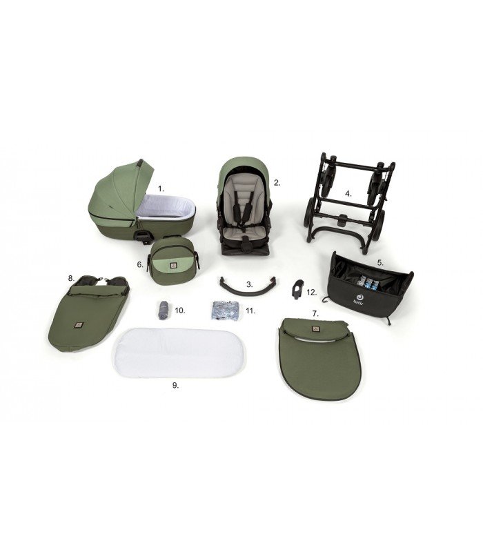 Tutis UNO5+ Menta 143 Travel System 2in1 / 3in1 / 4in1