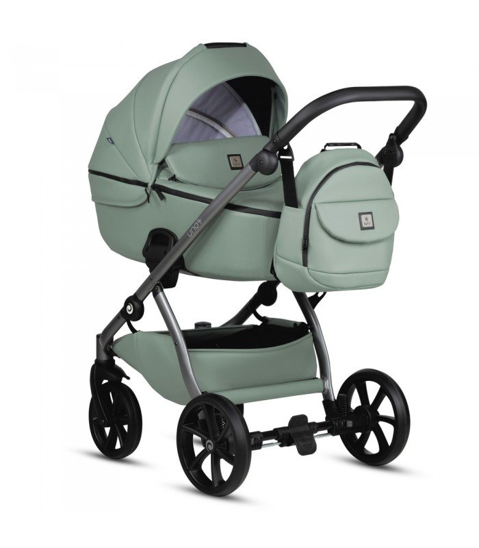 Tutis UNO5+ Eco Leather Sage 039 Travel System 2in1 / 3in1 / 4in