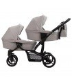Bebetto42 PRO 21 Eco-leather For Twins Travel System 2in1 / 3in1 / 4in1